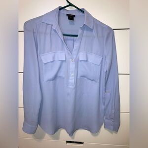 ANN TAYLOR BUTTON UP BLOUSE SIZE SMALL PETITE